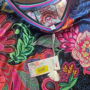 Gorgeous Johnny Was floral print dress NWT